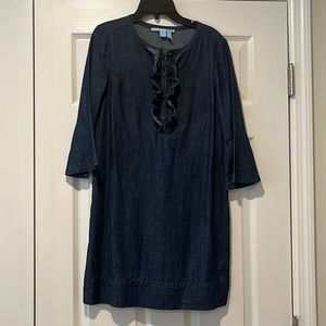 Draper James Ruffle Shift dress. Size 0
